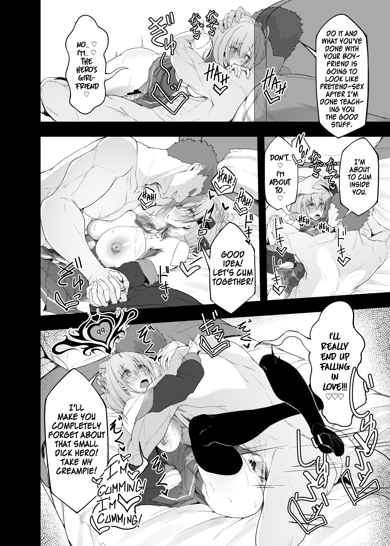 Hentai Manga Comic-The Hero's Girlfriend Gets NTR'd-Read-55